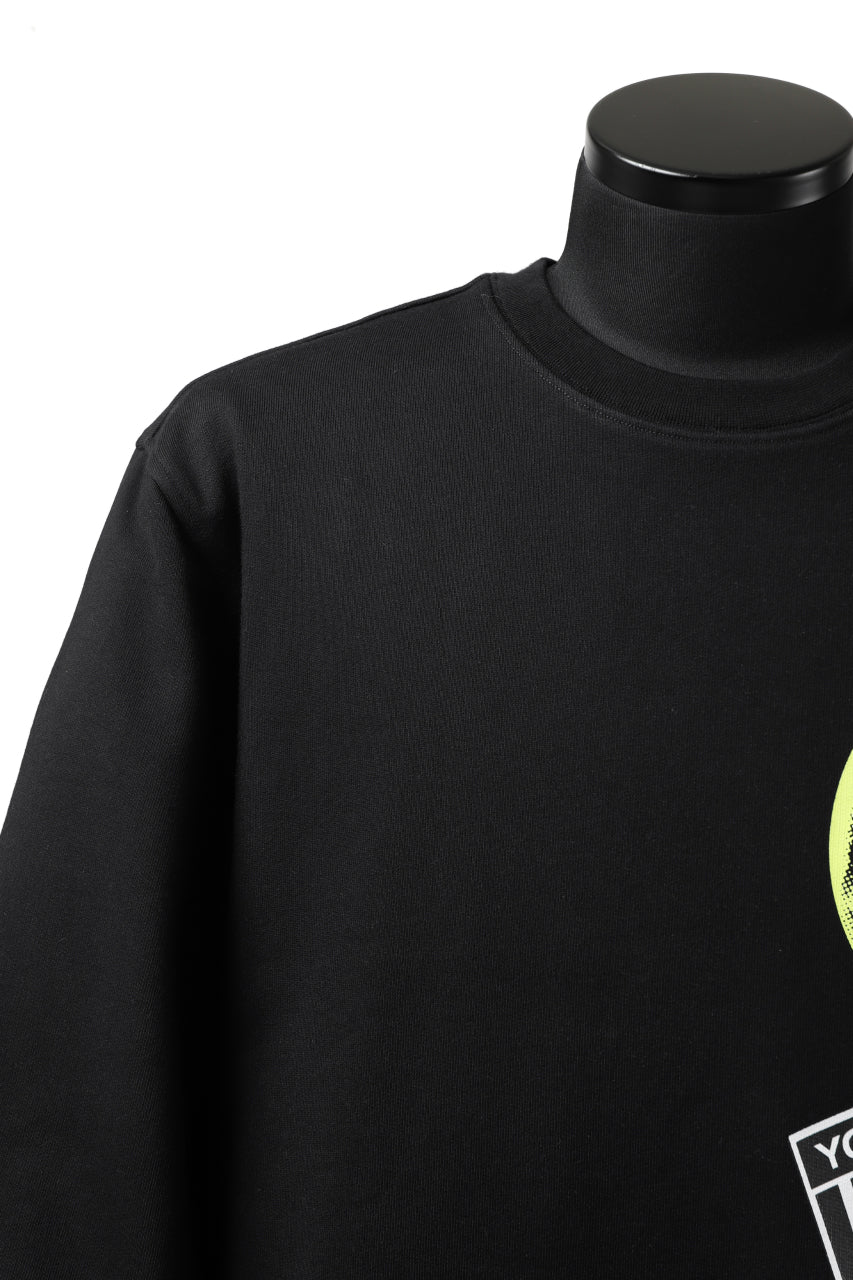 Y-3 Yohji Yamamoto CREW NECK SWEAT SHIRT / FRENCH TERRY (BLACK) - Image 20