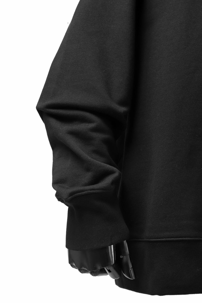 Y-3 Yohji Yamamoto CREW NECK SWEAT SHIRT / FRENCH TERRY (BLACK) - Image 21