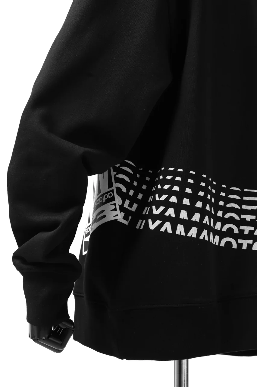 Y-3 Yohji Yamamoto CREW NECK SWEAT SHIRT / FRENCH TERRY (BLACK) - Image 26