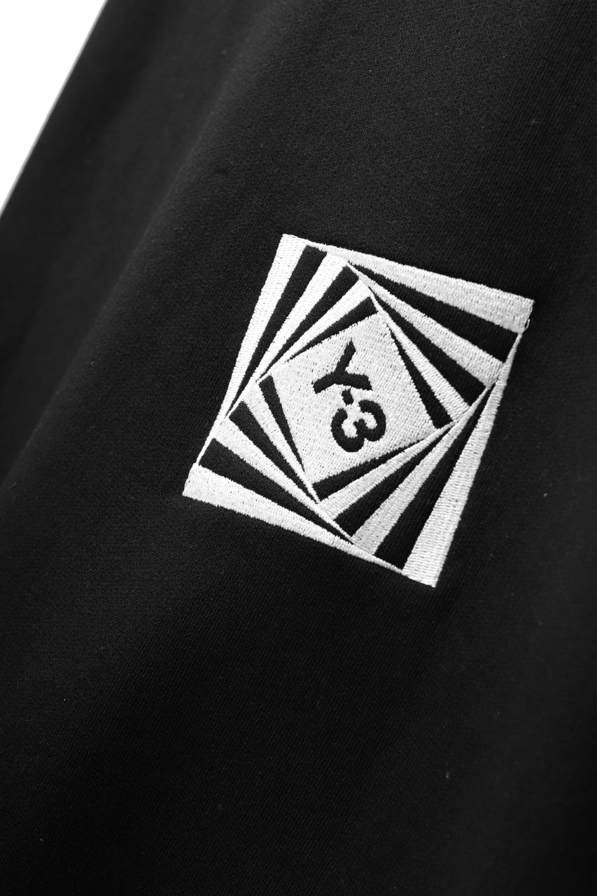 Y-3 Yohji Yamamoto CREW NECK SWEAT SHIRT / FRENCH TERRY (BLACK) - Image 28