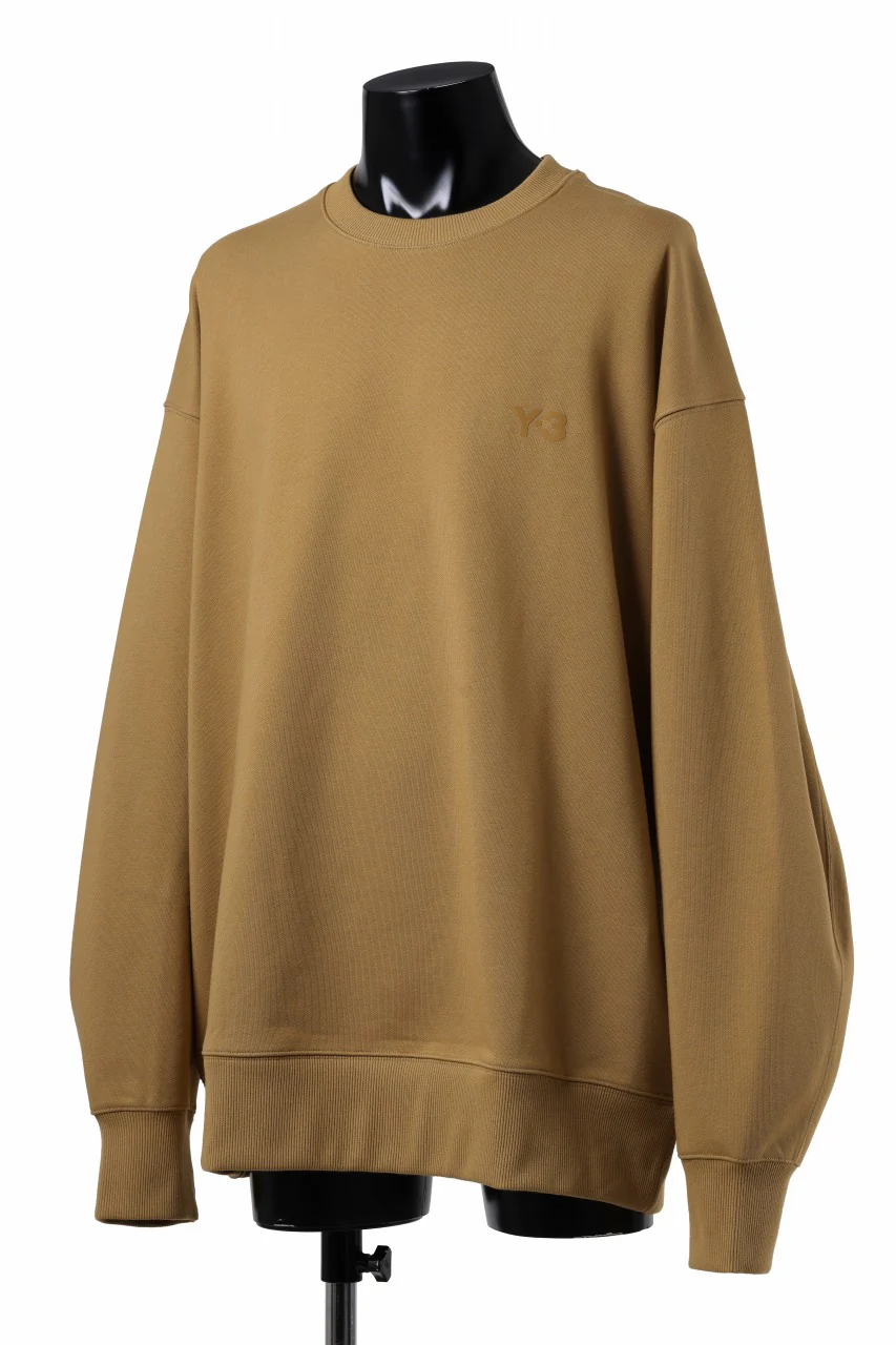 Y-3 Yohji Yamamoto CREW NECK SWEAT TOP / FRENCH TERRY (MESA) - Image 12