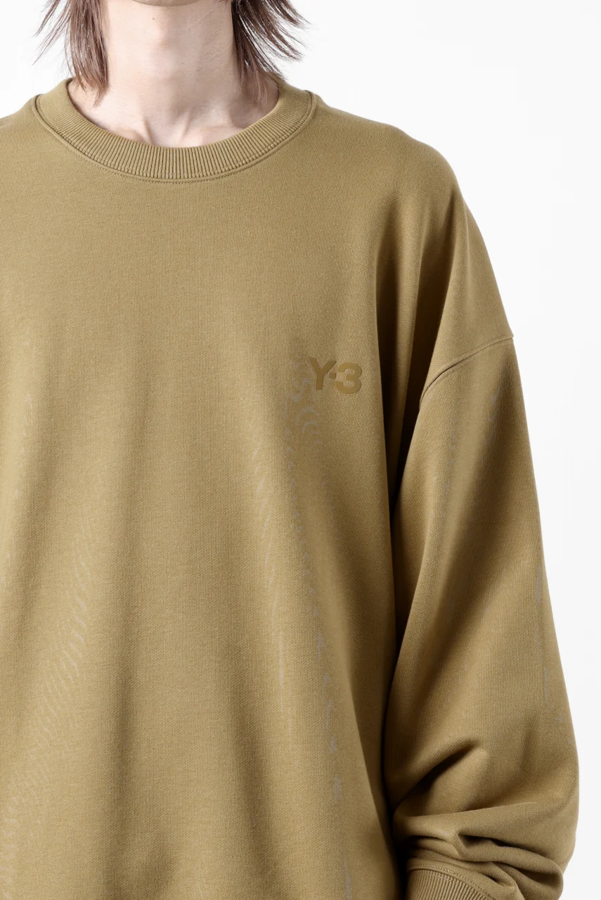 Y-3 Yohji Yamamoto CREW NECK SWEAT TOP / FRENCH TERRY (MESA) - Image 21