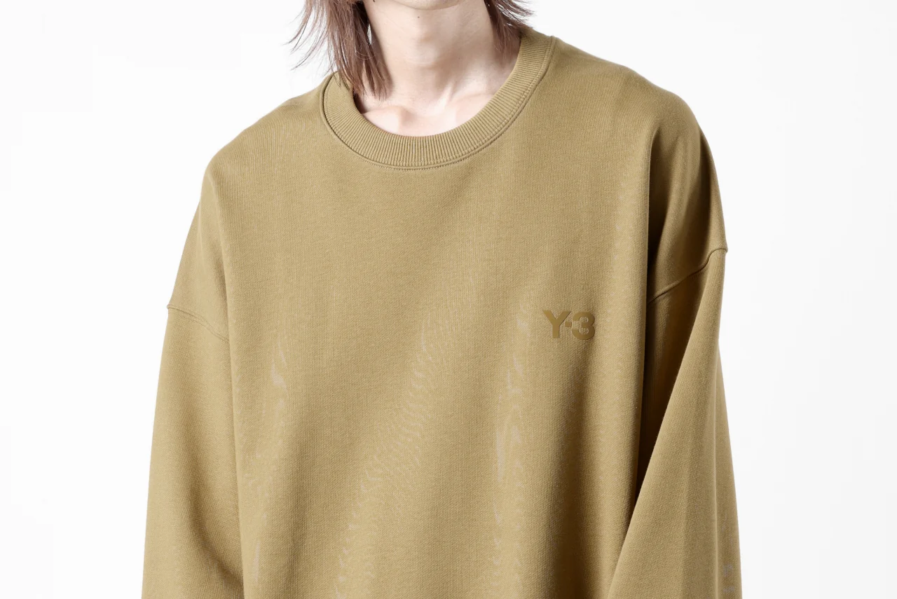 Y-3 Yohji Yamamoto CREW NECK SWEAT TOP / FRENCH TERRY (MESA) - Image 26