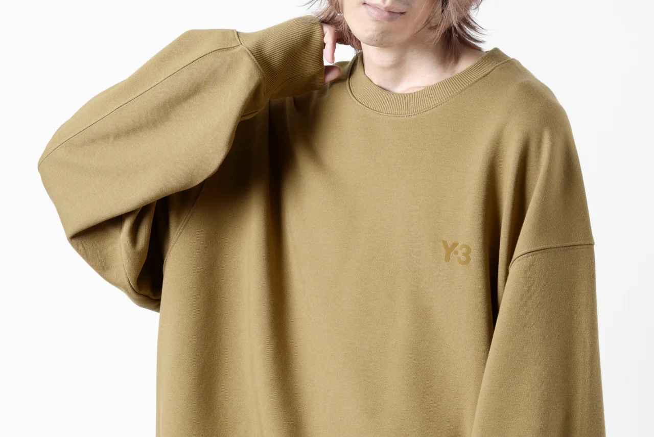 Y-3 Yohji Yamamoto CREW NECK SWEAT TOP / FRENCH TERRY (MESA) - Image 27