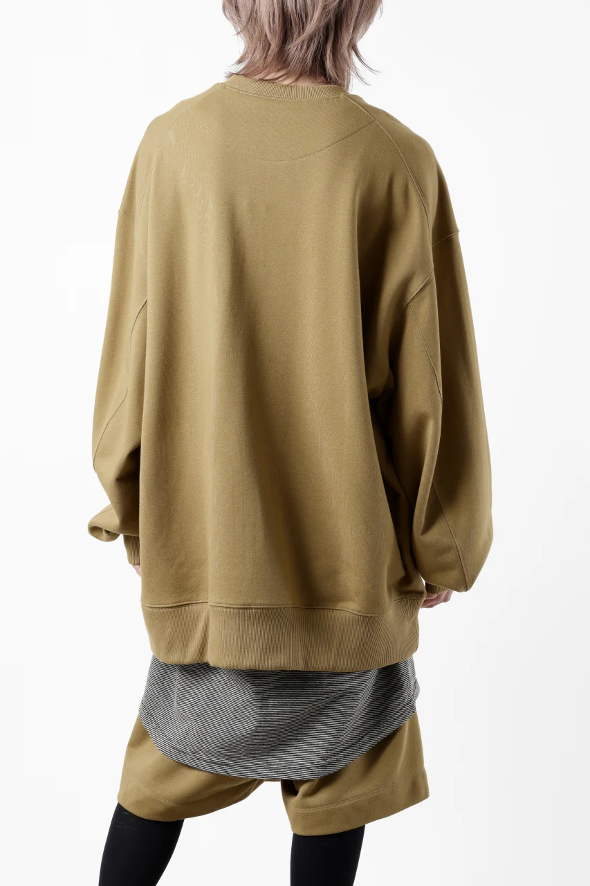 Y-3 Yohji Yamamoto CREW NECK SWEAT TOP / FRENCH TERRY (MESA) - Image 5