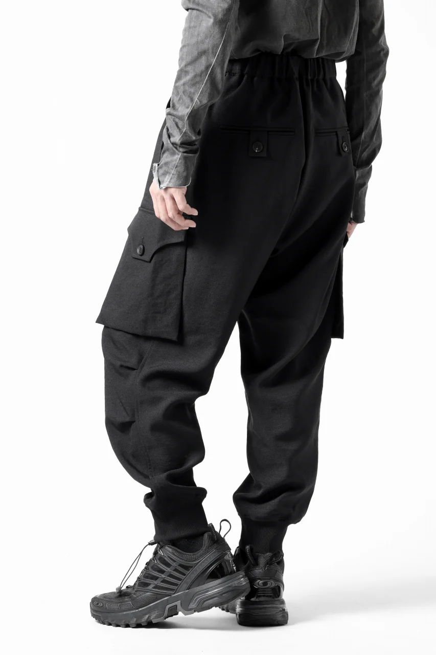 Y-3 Yohji Yamamoto CUFFS PANTS (BLACK) - Image 10