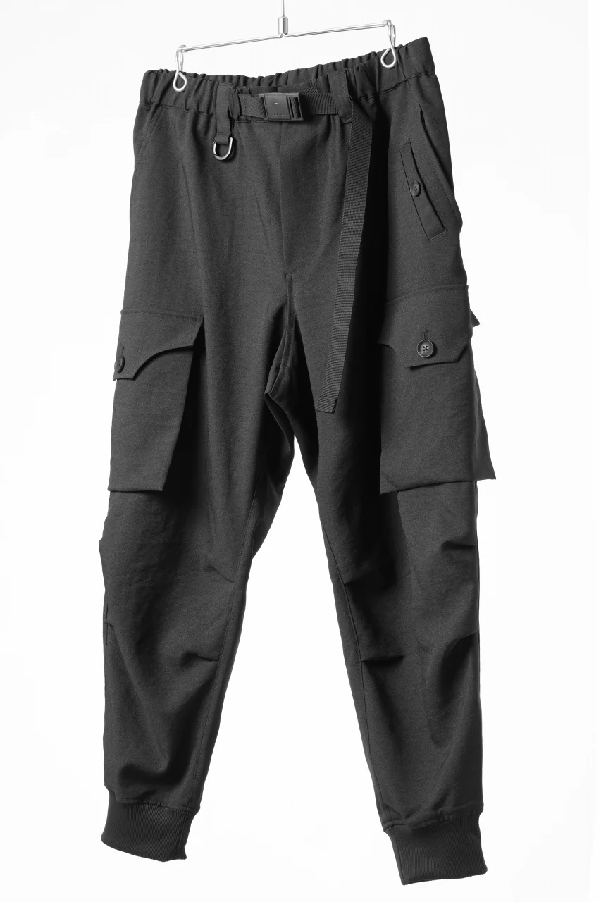 Y-3 Yohji Yamamoto CUFFS PANTS (BLACK) - Image 12
