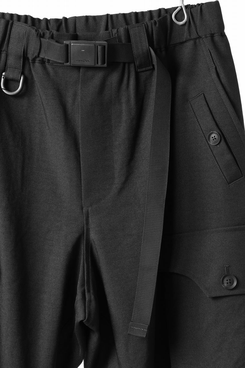 Y-3 Yohji Yamamoto CUFFS PANTS (BLACK) - Image 14