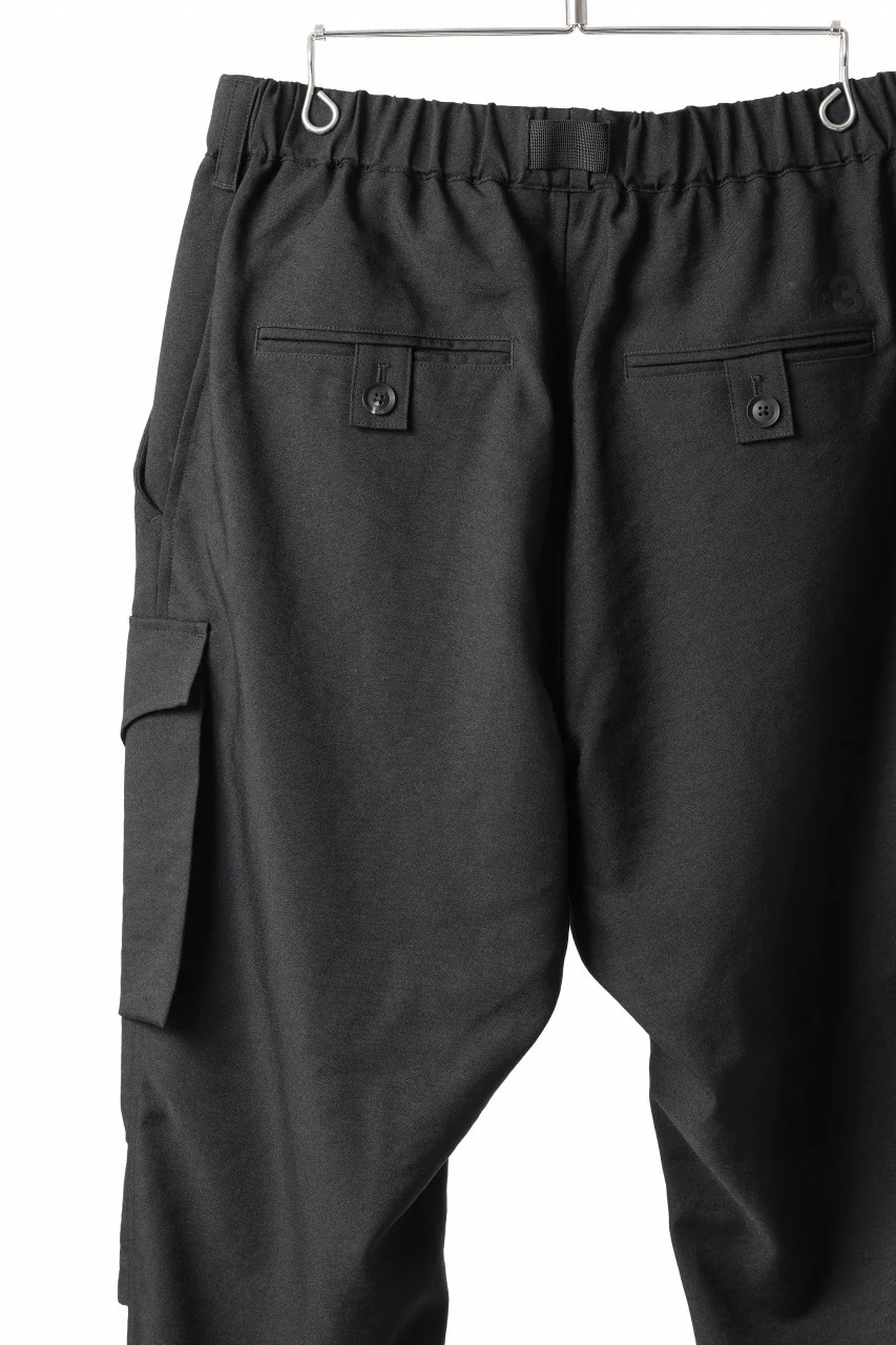 Y-3 Yohji Yamamoto CUFFS PANTS (BLACK) - Image 21