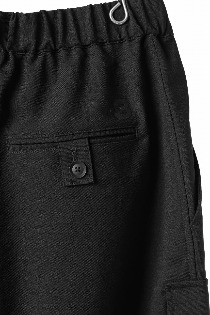Y-3 Yohji Yamamoto CUFFS PANTS (BLACK) - Image 22