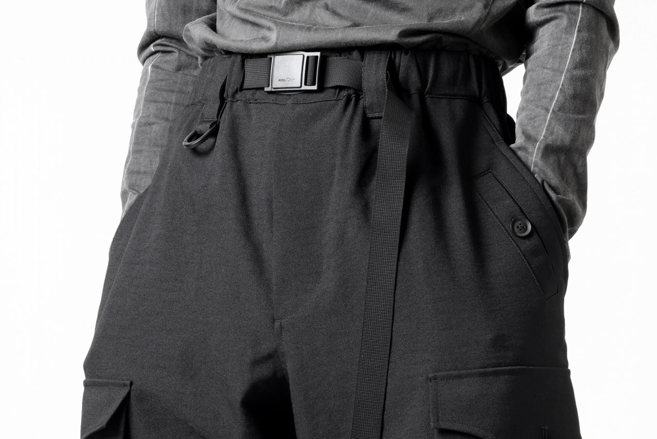 Y-3 Yohji Yamamoto CUFFS PANTS (BLACK) - Image 27
