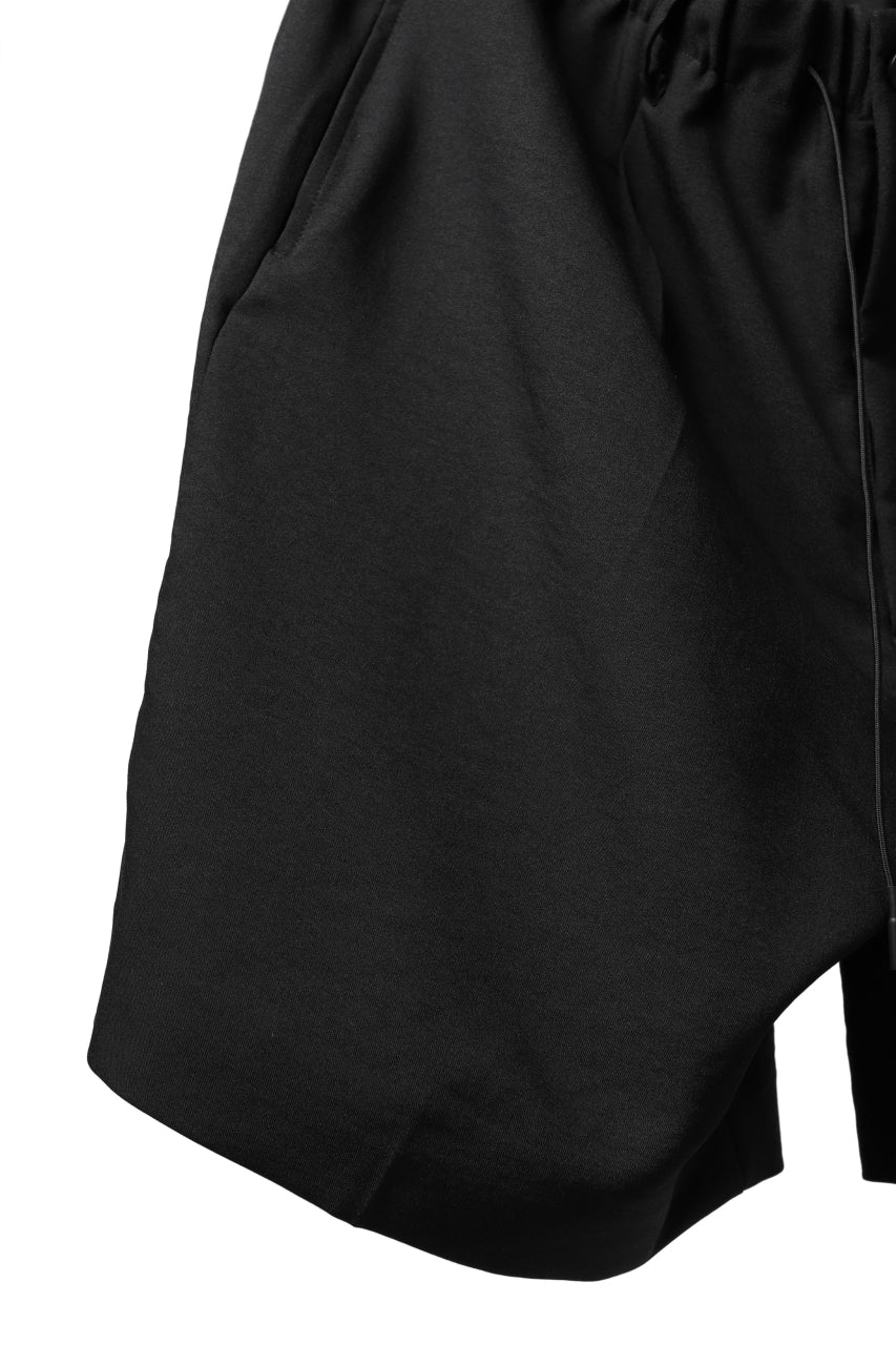 Y-3 Yohji Yamamoto ELEGANT THREE STRIPES TAILOR-SHORTS (BLACK) - Image 18