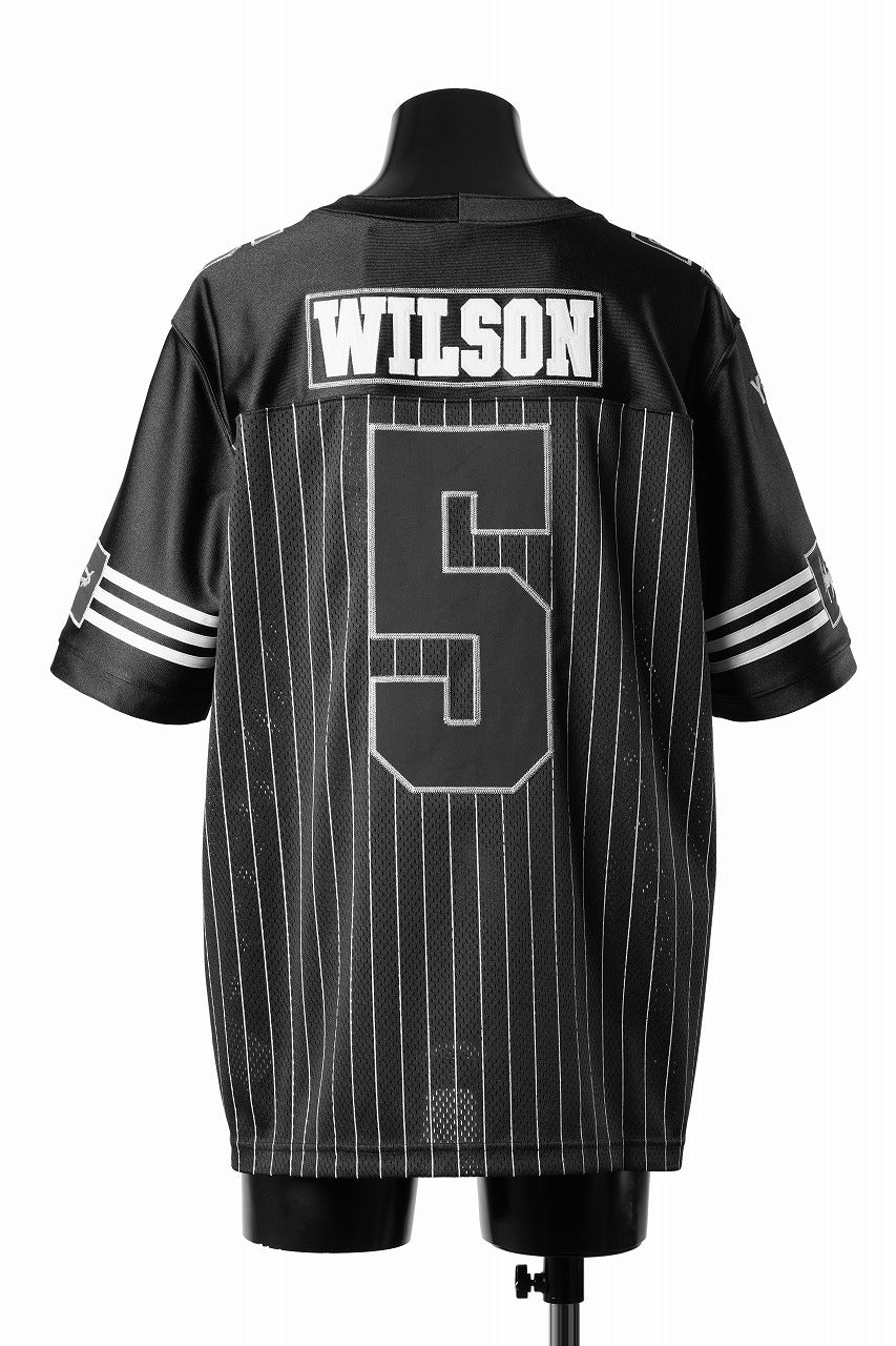 Y-3 Yohji Yamamoto ELITE 5 AMERICAN FOOTBALL JERSEY TOP (BLACK) - Image 5