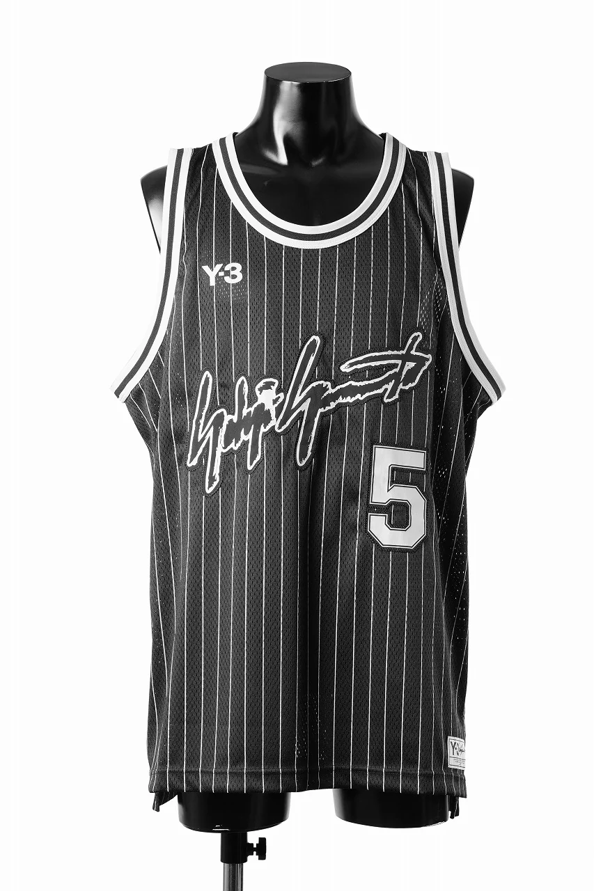 Y-3 Yohji Yamamoto ELITE 5 BASKETBALL GAME JERSEY TOP (BLACK)