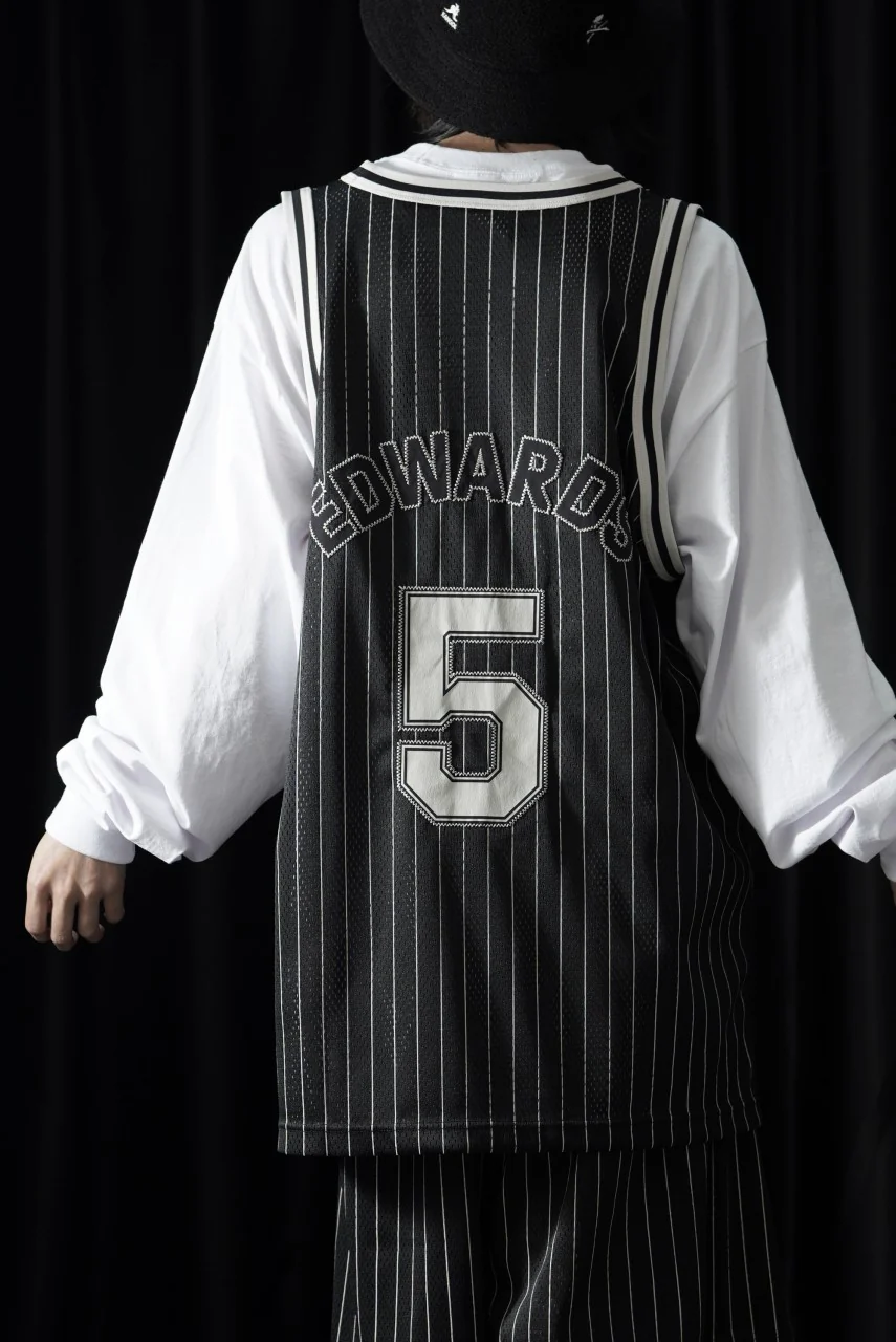 Y-3 Yohji Yamamoto ELITE 5 BASKETBALL GAME JERSEY TOP (BLACK) - Image 11