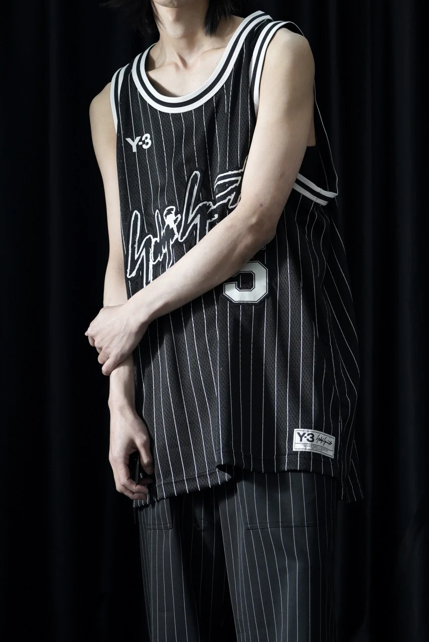 Y-3 Yohji Yamamoto ELITE 5 BASKETBALL GAME JERSEY TOP (BLACK) - Image 3