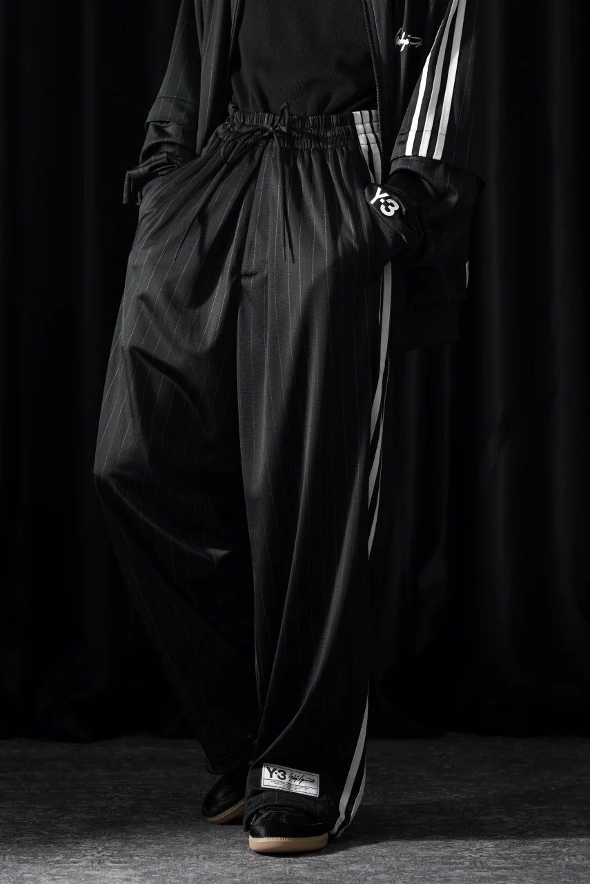 Y-3 Yohji Yamamoto ELITE 5 BASKETBALL TRACK PANTS (BLACK / CHAPEA) - Image 15