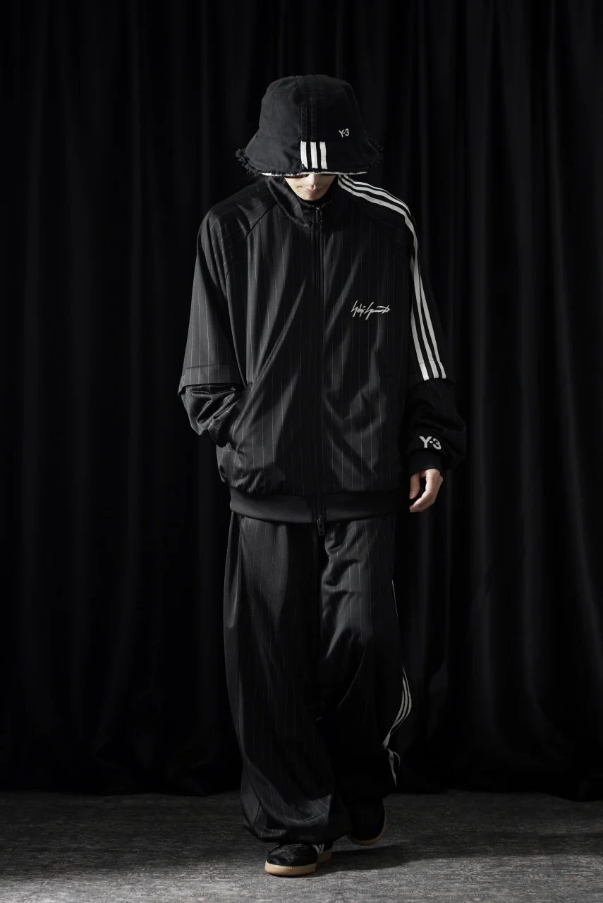 Y-3 Yohji Yamamoto ELITE 5 BASKETBALL TRACK TOP (BLACK / CHAPEA) - Image 3