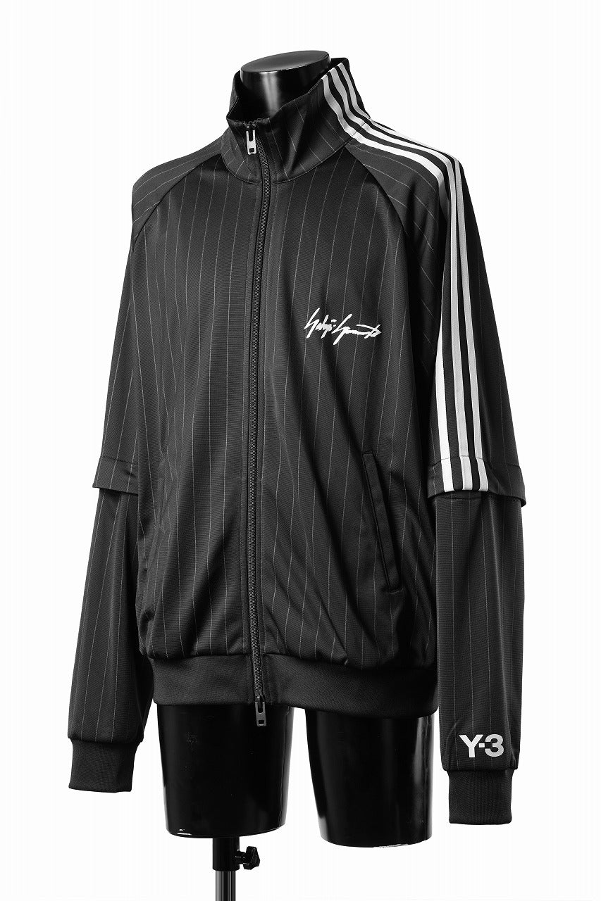 Y-3 Yohji Yamamoto ELITE 5 BASKETBALL TRACK TOP (BLACK / CHAPEA) - Image 4
