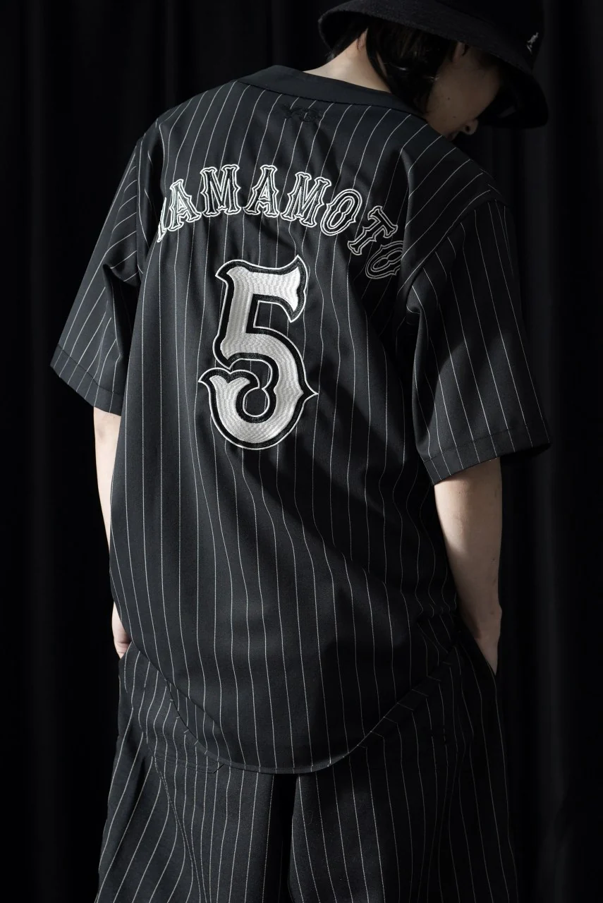 Y-3 Yohji Yamamoto ELITE 5 ZIP BASEBALL SHIRT (BLACK) - Image 3