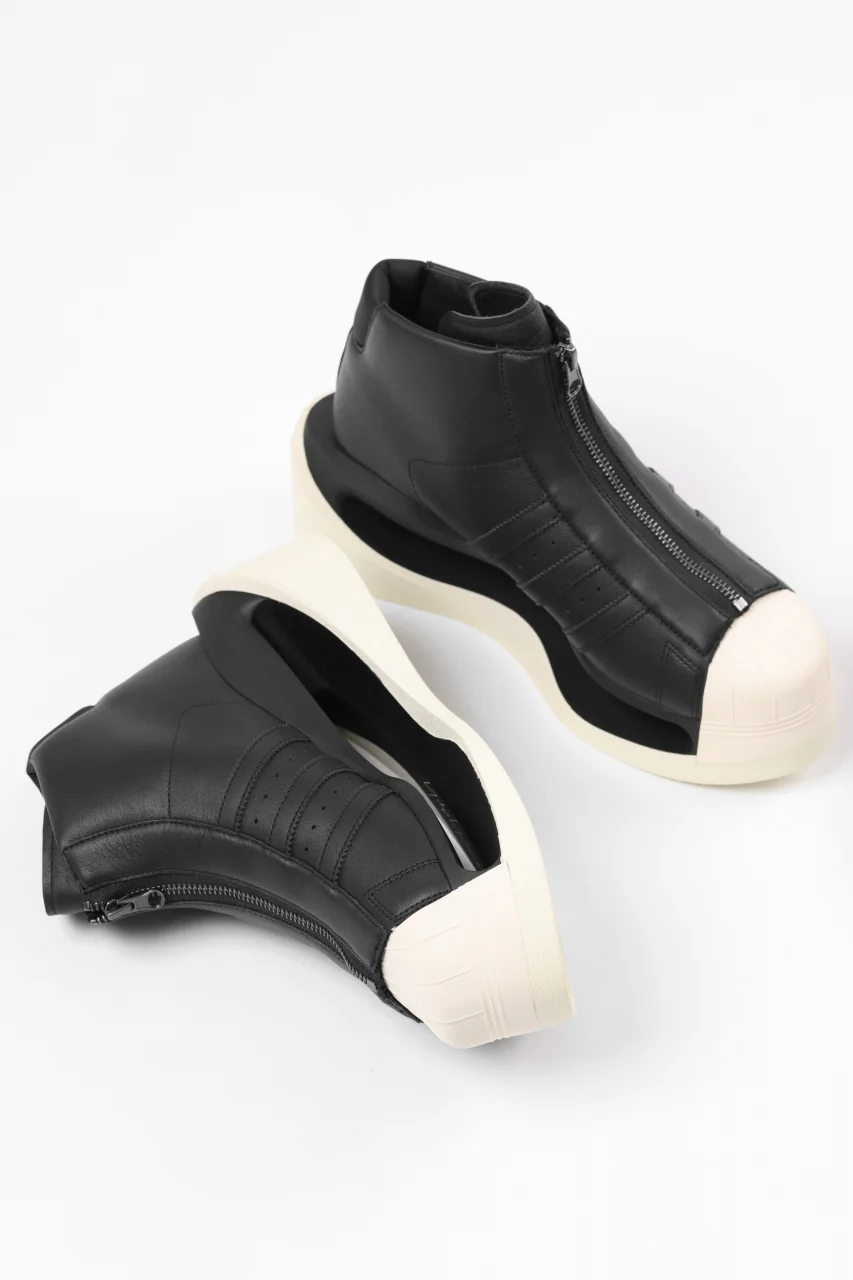 Y-3 Yohji Yamamoto GENDO PRO MODEL(BLACK x BLACK x CREAM WHITE) - Image 10