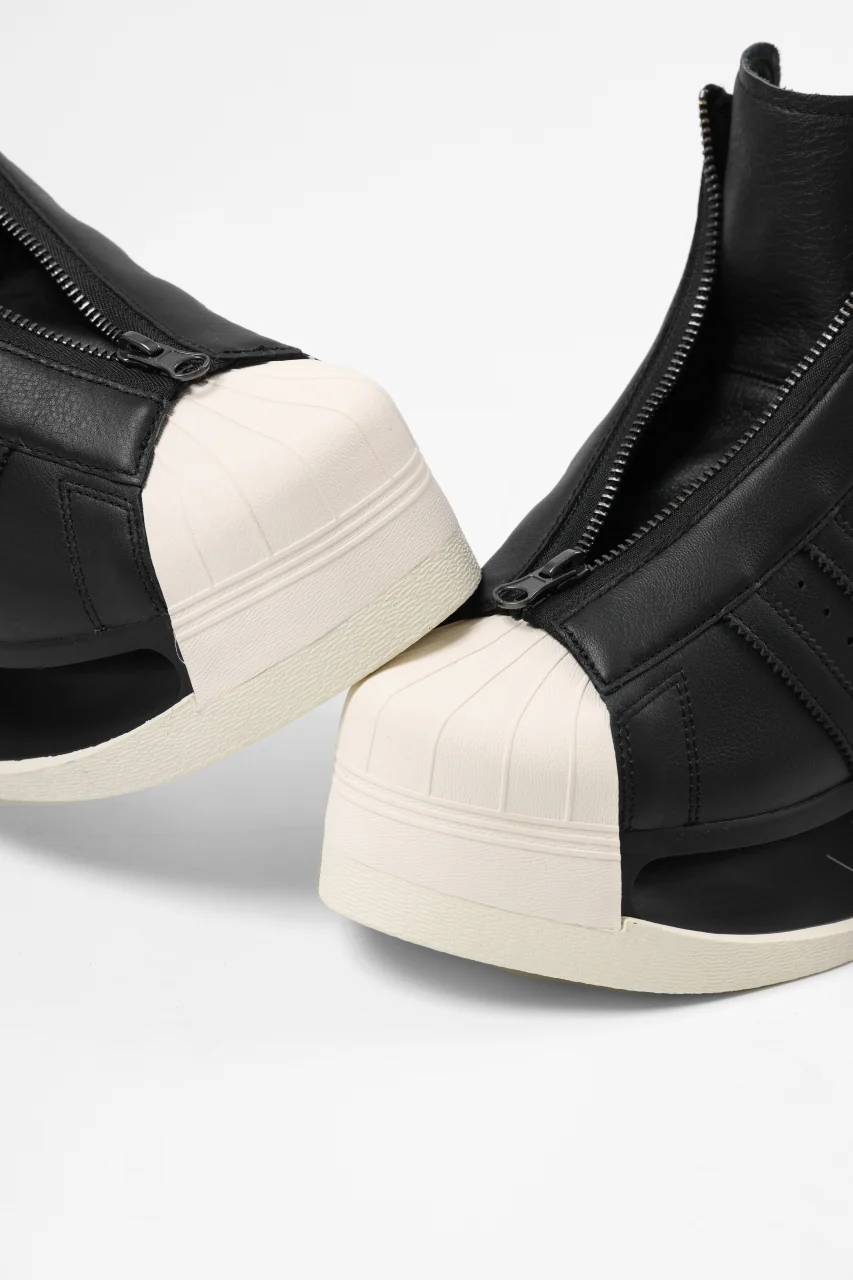 Y-3 Yohji Yamamoto GENDO PRO MODEL(BLACK x BLACK x CREAM WHITE) - Image 12