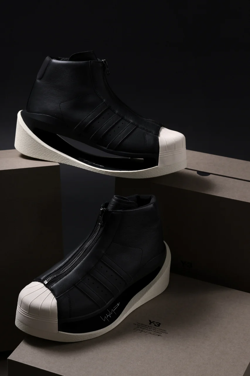 Y-3 Yohji Yamamoto GENDO PRO MODEL(BLACK x BLACK x CREAM WHITE) - Image 28