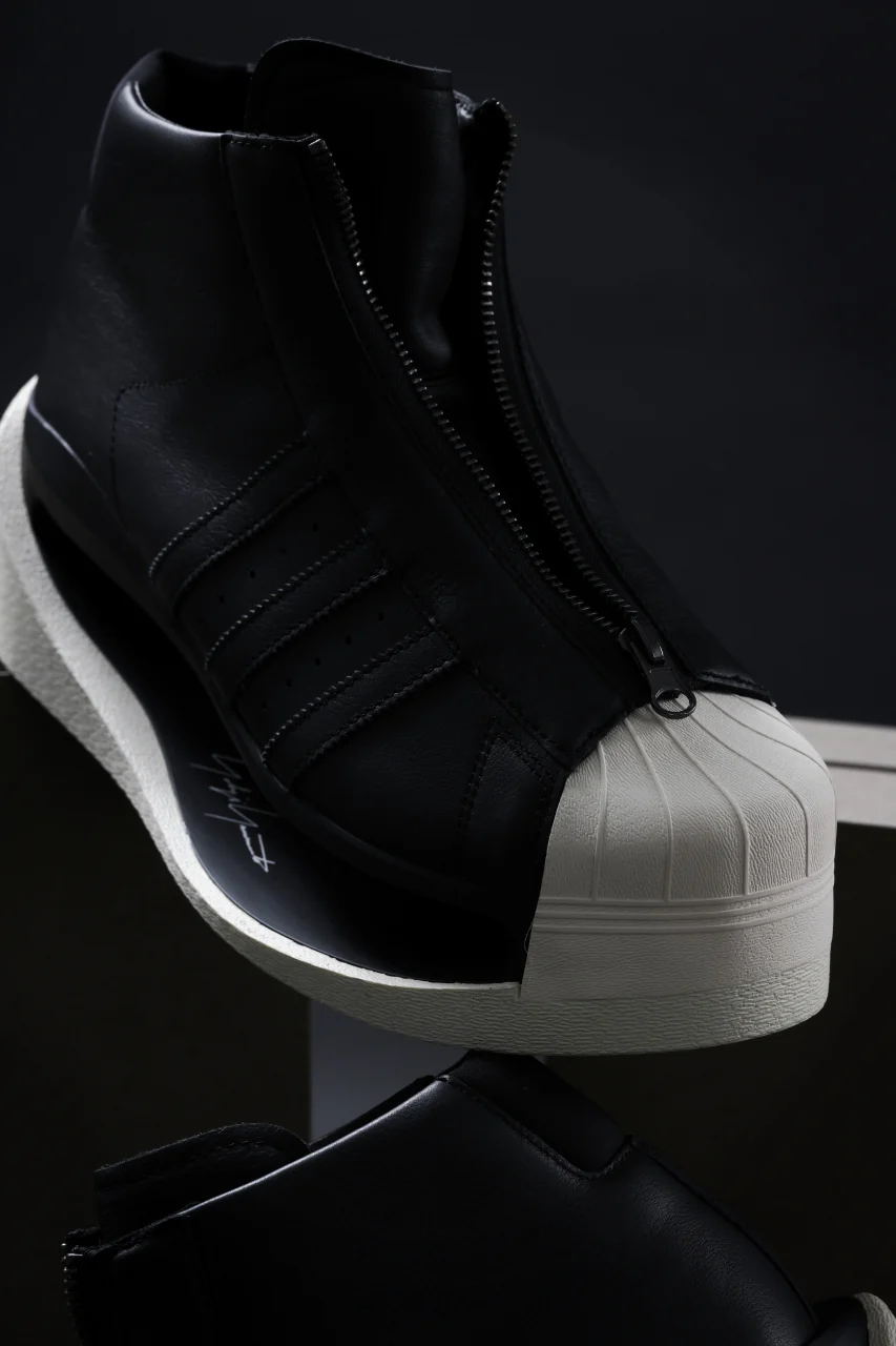 Y-3 Yohji Yamamoto GENDO PRO MODEL(BLACK x BLACK x CREAM WHITE) - Image 31