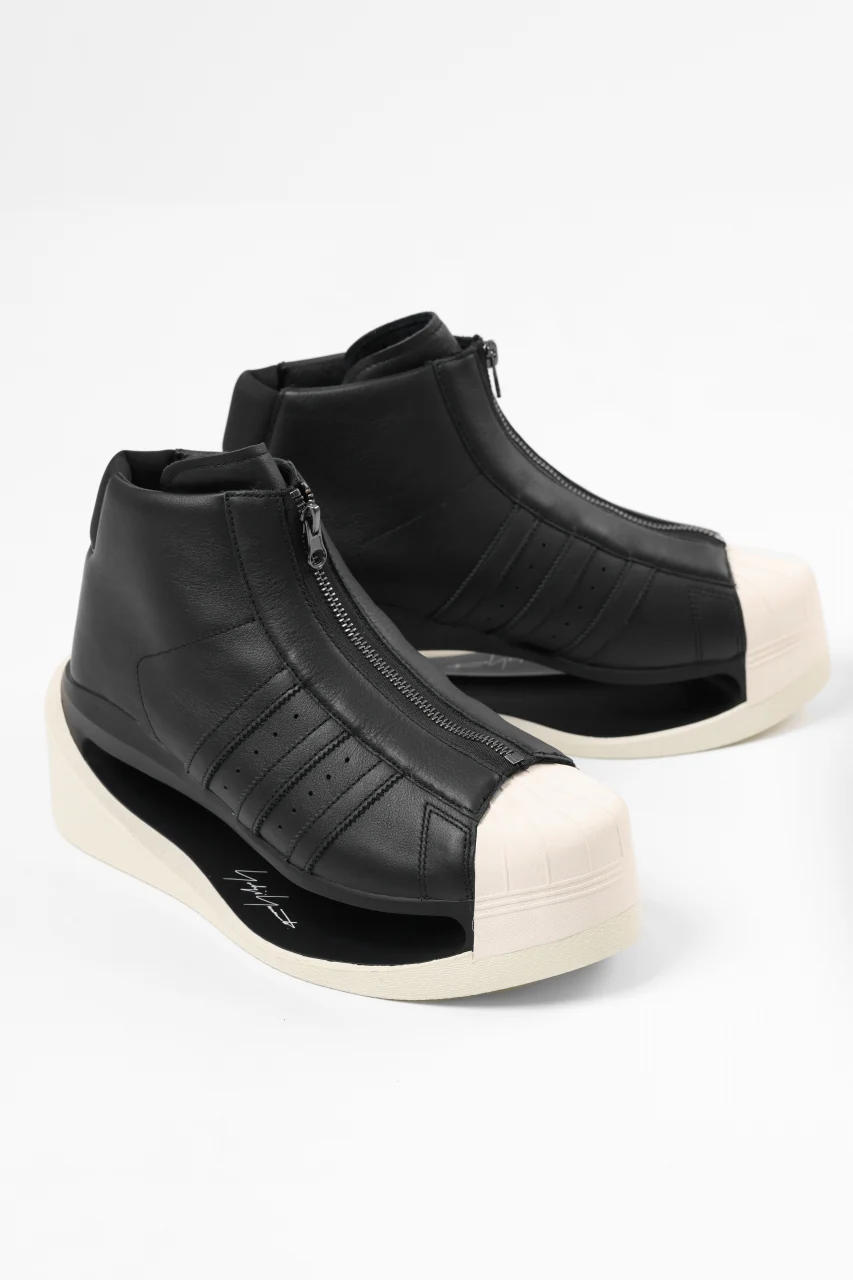 Y-3 Yohji Yamamoto GENDO PRO MODEL(BLACK x BLACK x CREAM WHITE) - Image 5