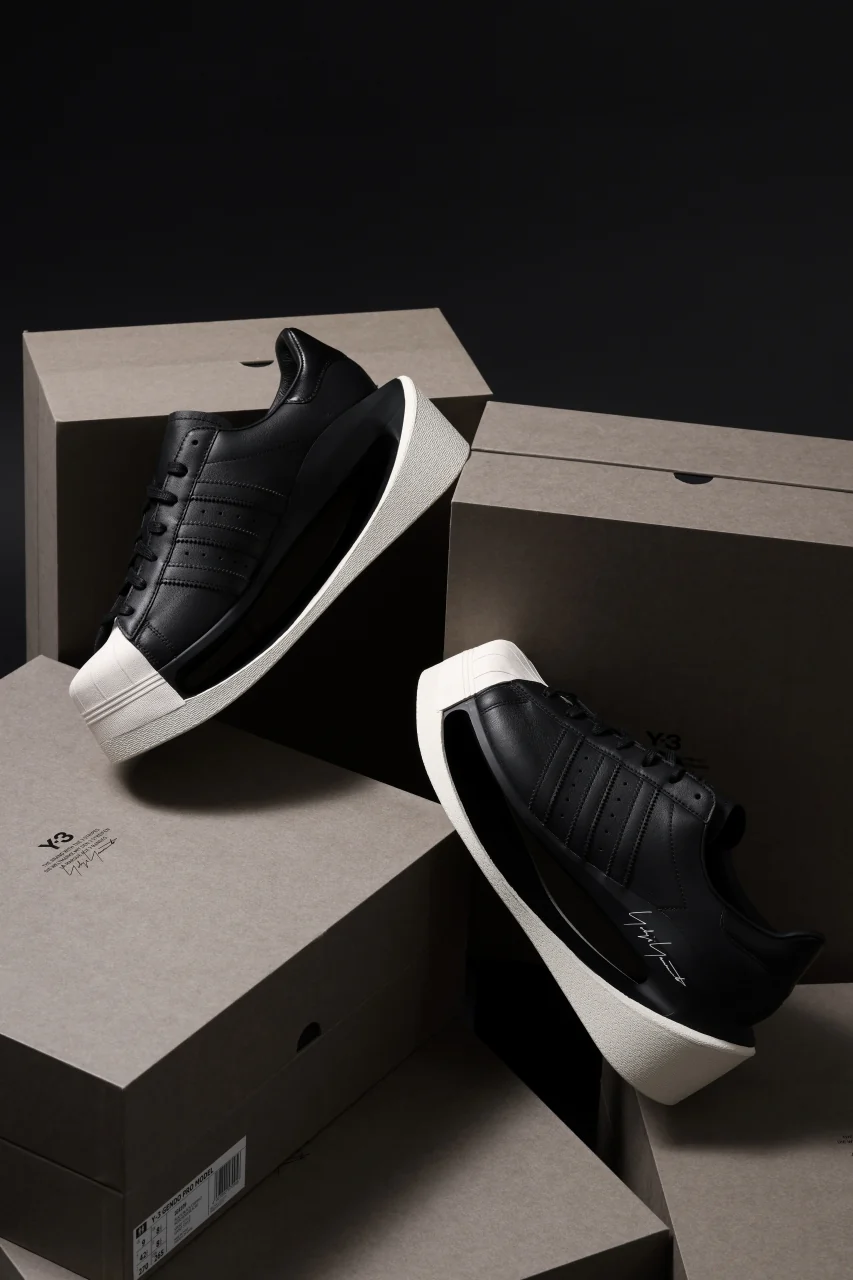 Y-3 Yohji Yamamoto GENDO SUPER STAR (BLACK x BLACK x CREAM WHITE) - Image 28