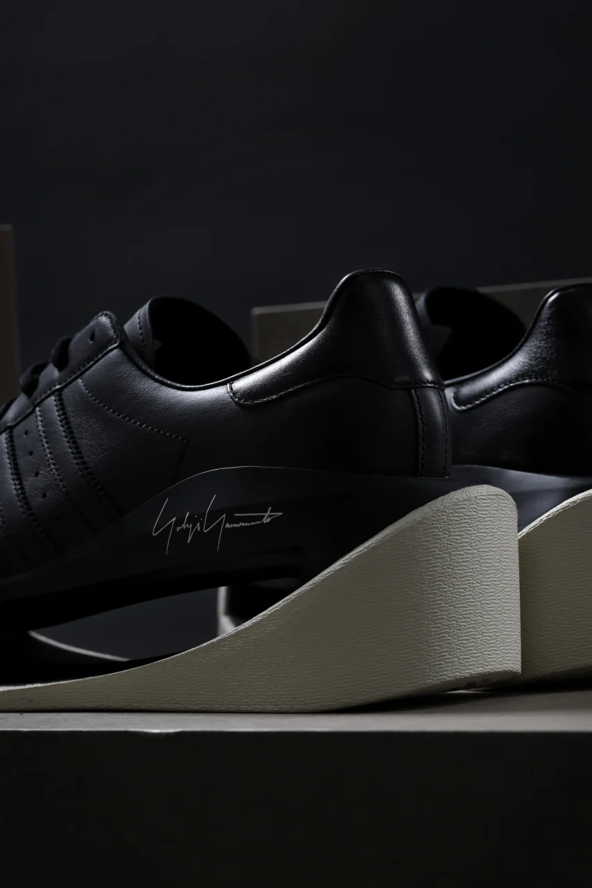 Y-3 Yohji Yamamoto GENDO SUPER STAR (BLACK x BLACK x CREAM WHITE) - Image 33