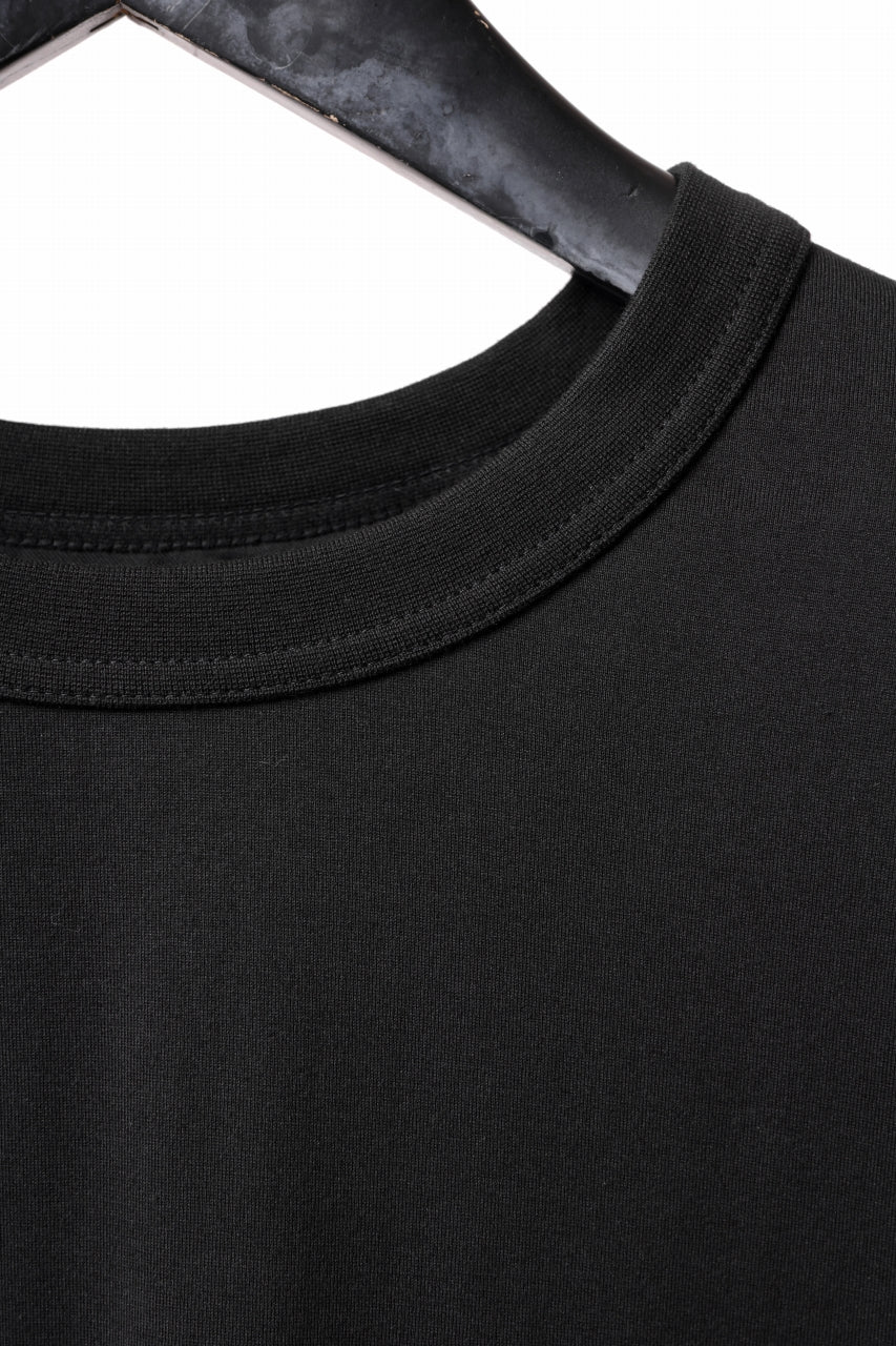 Y-3 Yohji Yamamoto GFX LONG SLEEVE TOP / SC JERSEY (BLACK) - Image 13