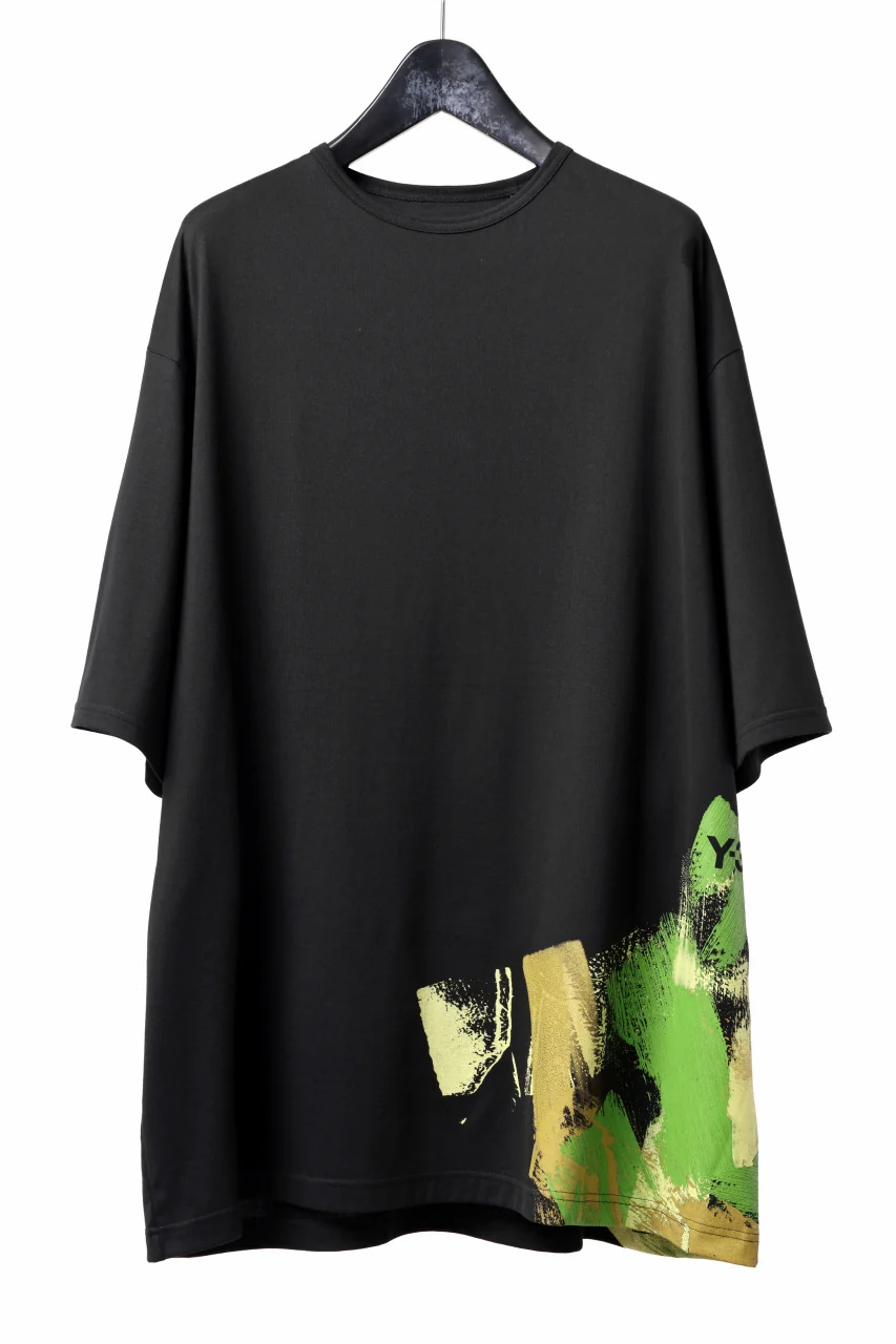 Y-3 Yohji Yamamoto GFY SHORT SLEEVE TOP / SC JERSEY (BLACK)