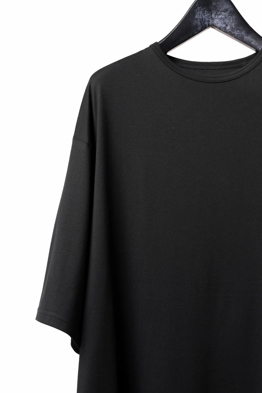 Y-3 Yohji Yamamoto GFY SHORT SLEEVE TOP / SC JERSEY (BLACK) - Image 12