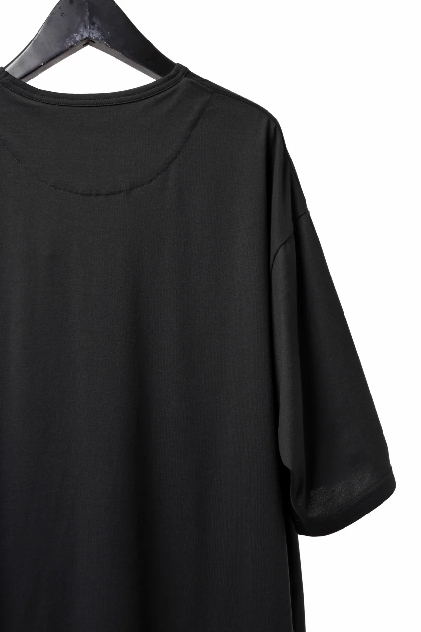 Y-3 Yohji Yamamoto GFY SHORT SLEEVE TOP / SC JERSEY (BLACK) - Image 14