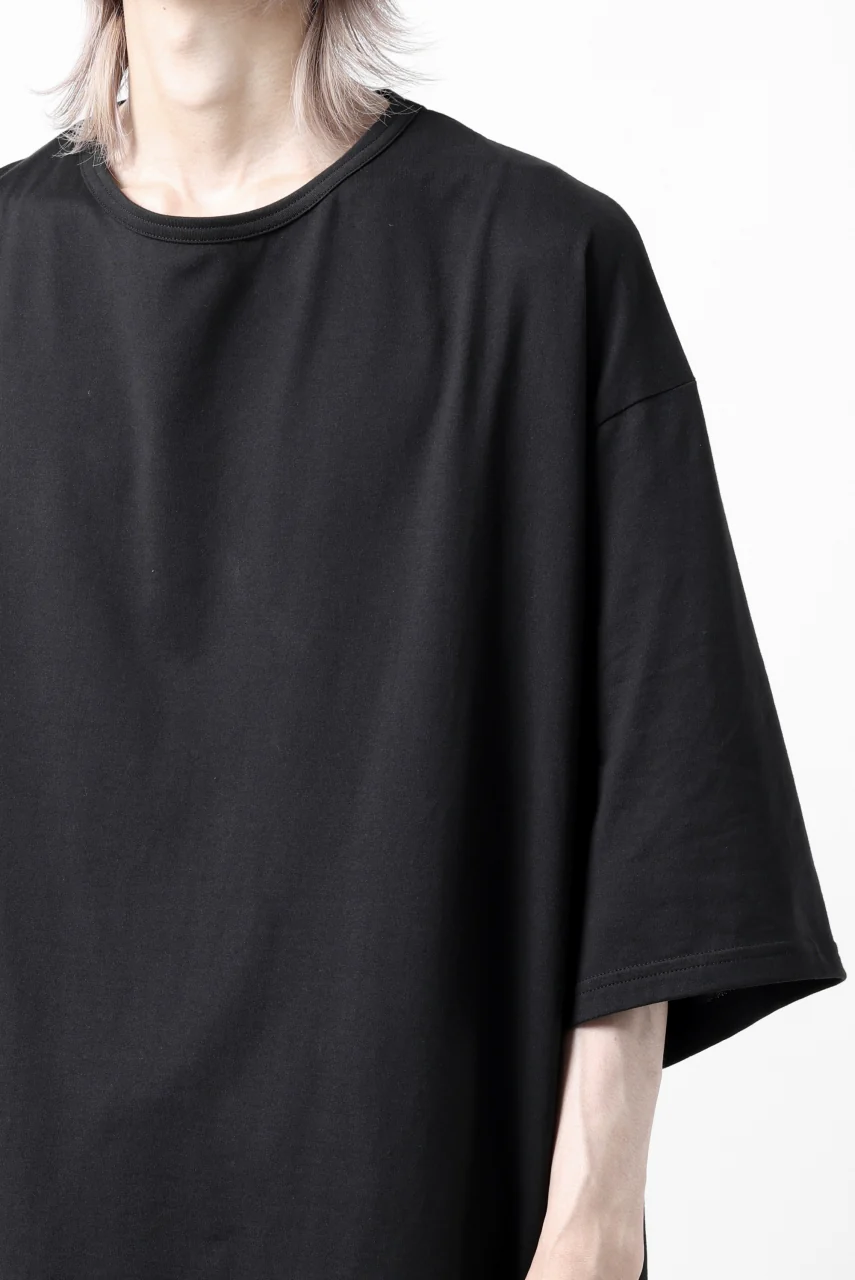 Y-3 Yohji Yamamoto GFY SHORT SLEEVE TOP / SC JERSEY (BLACK) - Image 23