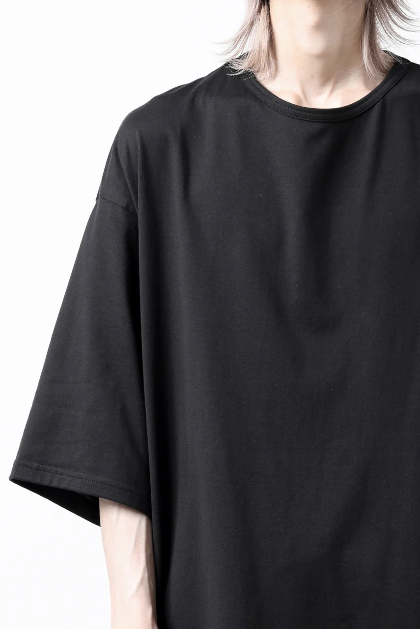 Y-3 Yohji Yamamoto GFY SHORT SLEEVE TOP / SC JERSEY (BLACK) - Image 27