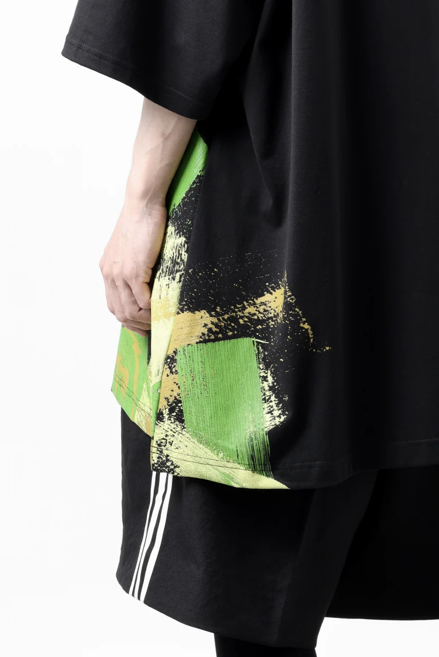 Y-3 Yohji Yamamoto GFY SHORT SLEEVE TOP / SC JERSEY (BLACK) - Image 28