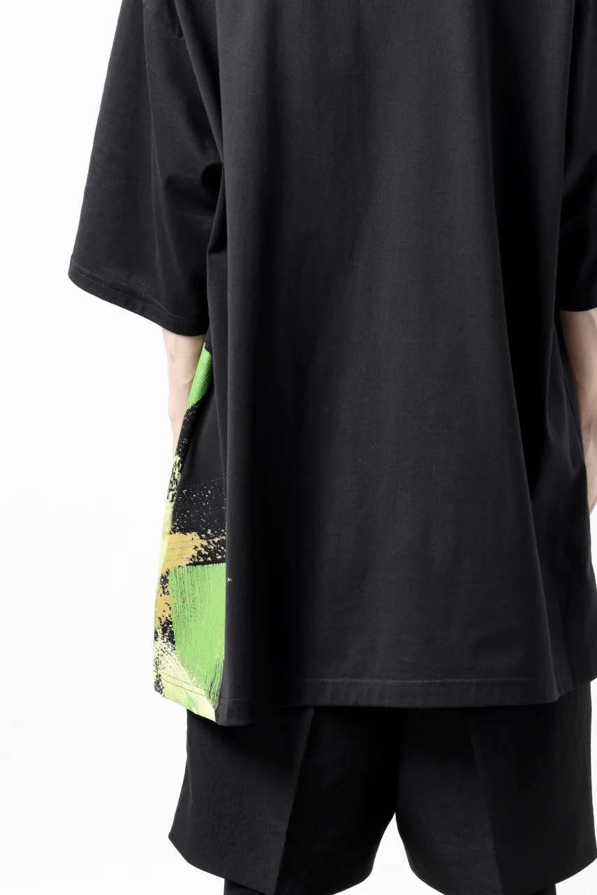 Y-3 Yohji Yamamoto GFY SHORT SLEEVE TOP / SC JERSEY (BLACK) - Image 29