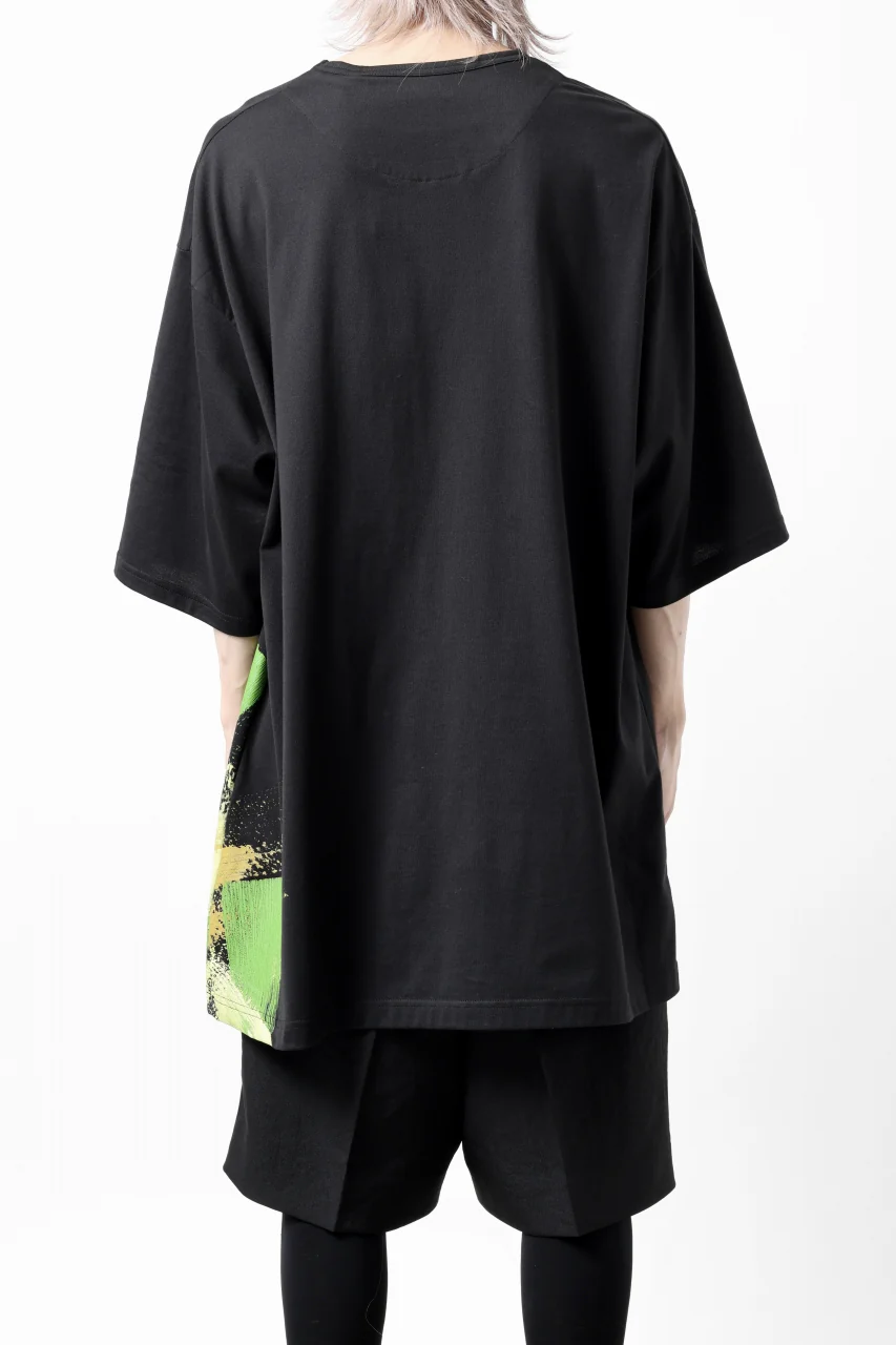 Y-3 Yohji Yamamoto GFY SHORT SLEEVE TOP / SC JERSEY (BLACK) - Image 5