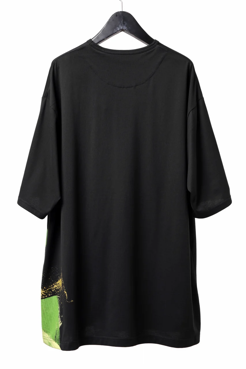 Y-3 Yohji Yamamoto GFY SHORT SLEEVE TOP / SC JERSEY (BLACK) - Image 7
