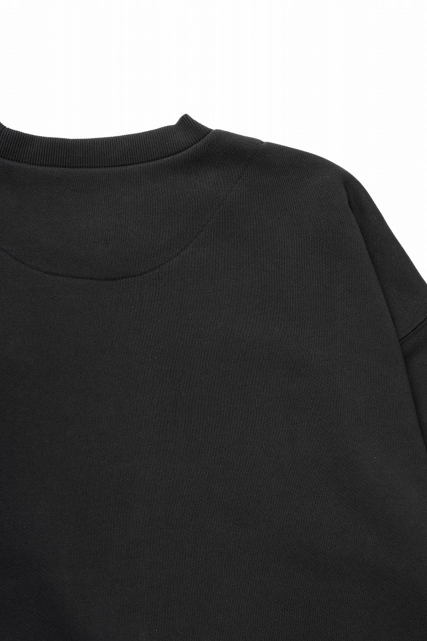 Y-3 Yohji Yamamoto GRAPHIC CREW SWEAT (BLACK) - Image 10