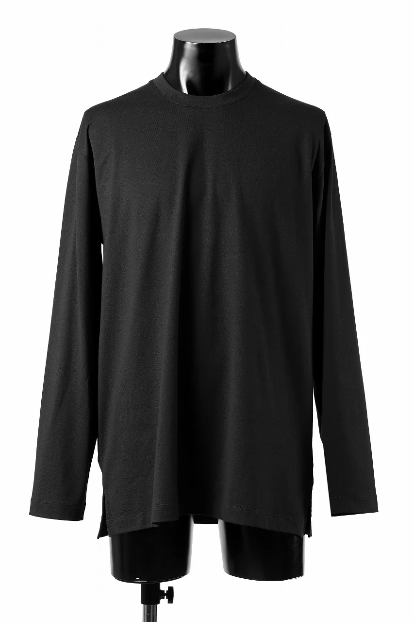 Y-3 Yohji Yamamoto GRAPHIC LONG SLEEVE TEE (BLACK) - Image 3