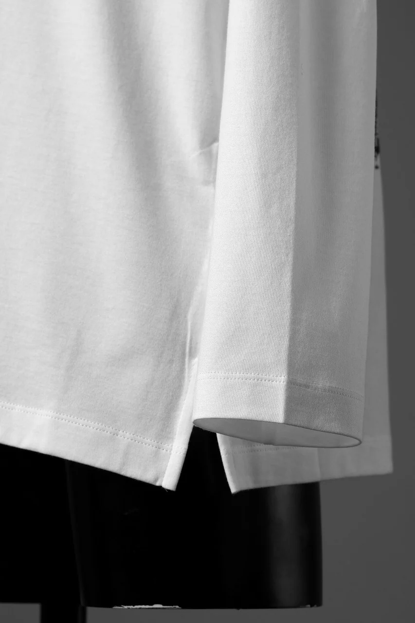 Y-3 Yohji Yamamoto GRAPHIC LONG SLEEVE TEE (CORE WHITE) - Image 10