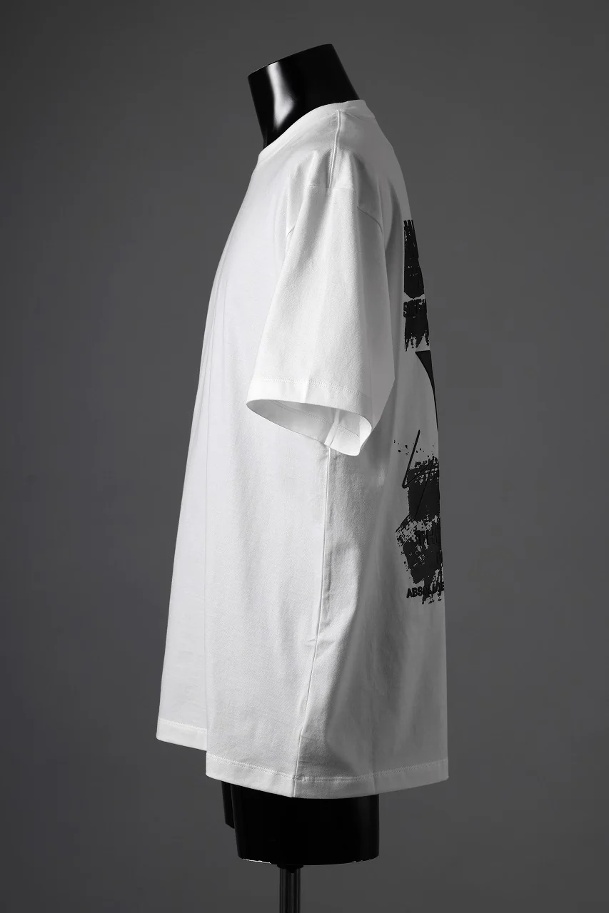 Y-3 Yohji Yamamoto GRAPHIC SHORT SLEEVE TEE (CORE WHITE) - Image 2