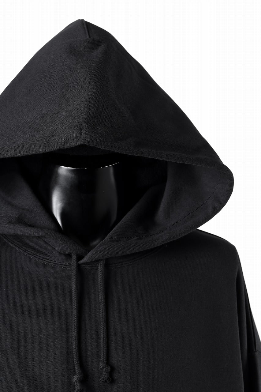 Y-3 Yohji Yamamoto GRAPHIC SWEAT HOODIE (BLACK) - Image 12