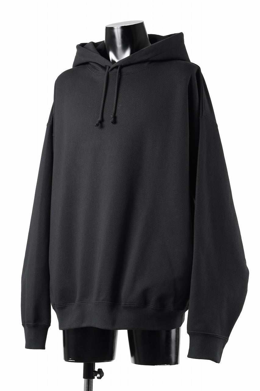 Y-3 Yohji Yamamoto GRAPHIC SWEAT HOODIE (BLACK) - Image 6
