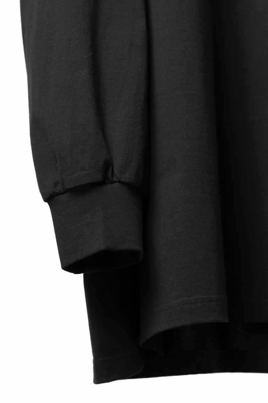 Y-3 Yohji Yamamoto GRAPHICS LONG SLEEVE TOP / SC JERSEY (BLACK) - Image 8