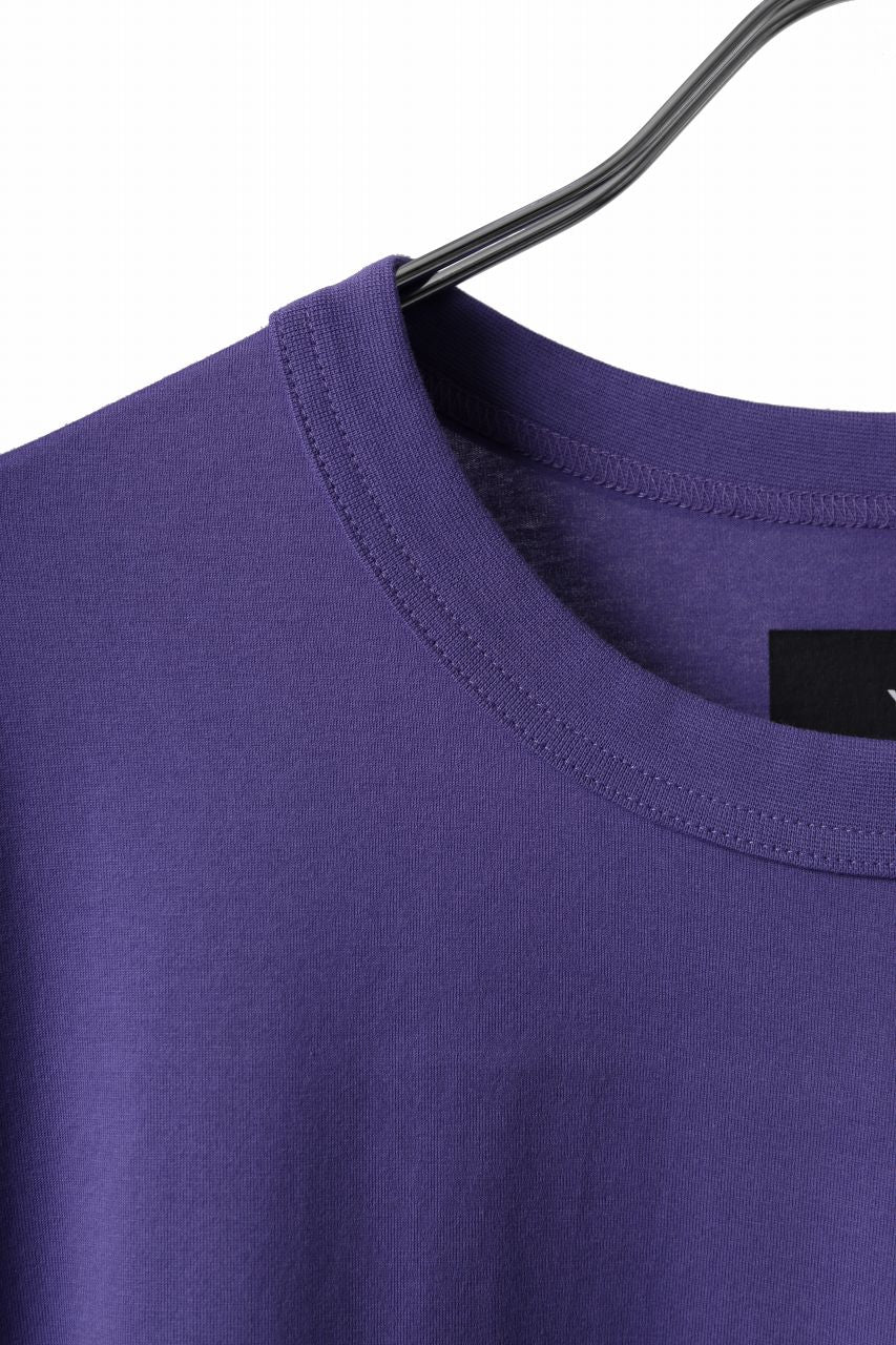 Y-3 Yohji Yamamoto GRAPHICS LONG SLEEVE TOP / SC JERSEY (PURPLE) - Image 6