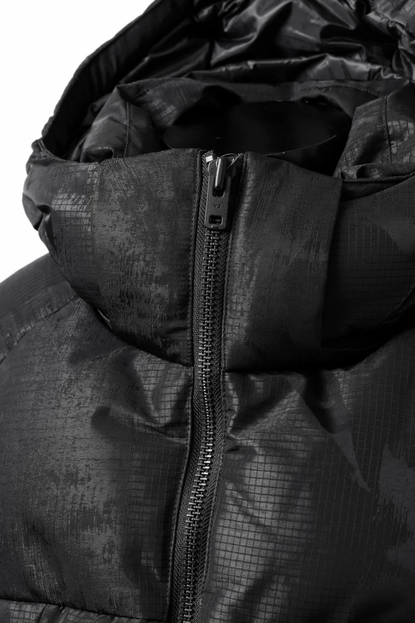 Y-3 Yohji Yamamoto GRAPHICS PUFFER VEST / PERTEX® (BLACK) - Image 12